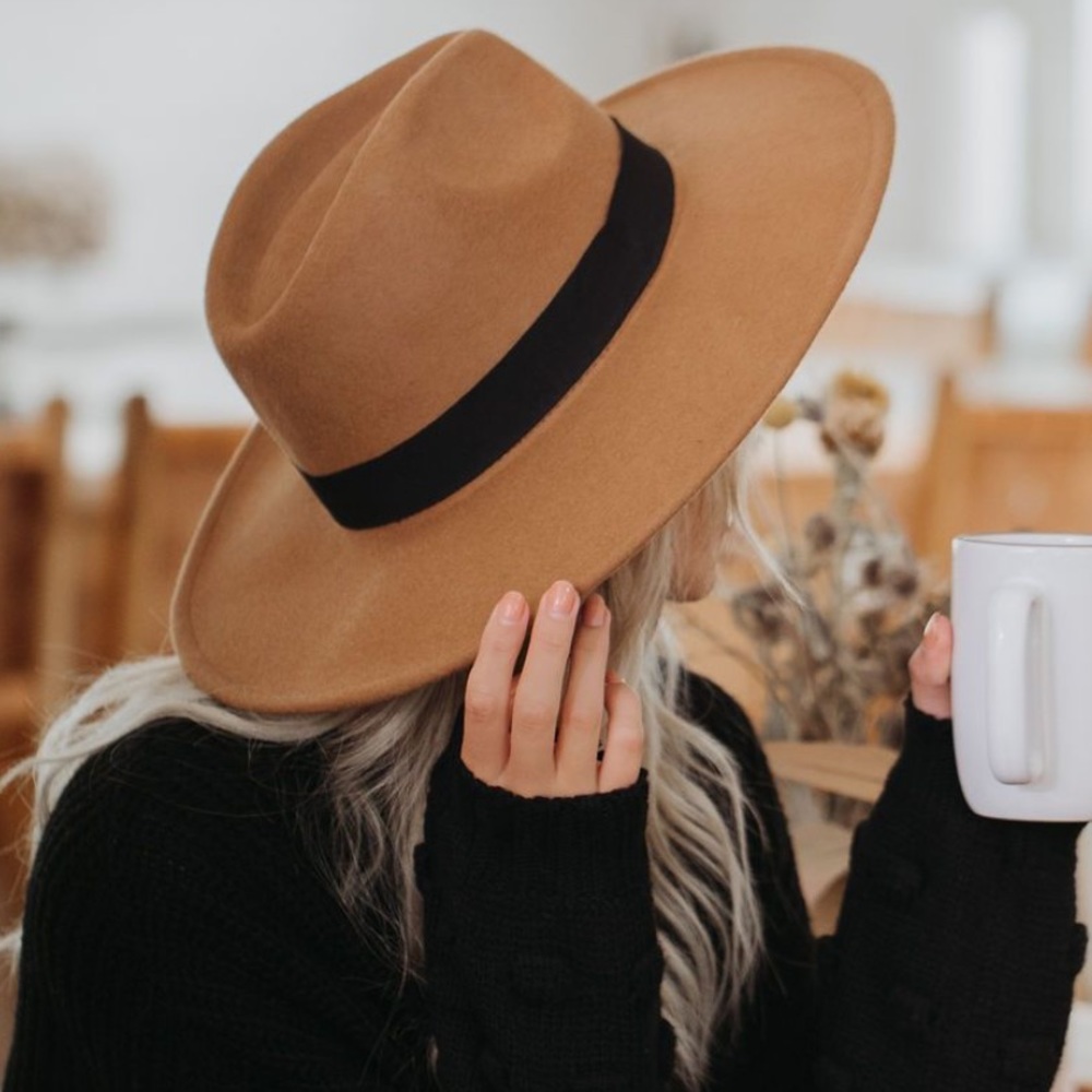 Evelyn wide brim hat from Vici new in box!